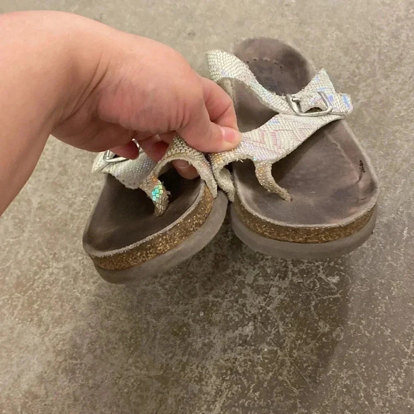 Mephisto snakeskins pattern leather sandals - Picture 3 of 9